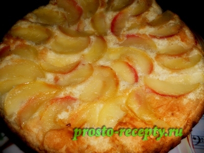Пирог Шарлотка с яблоками